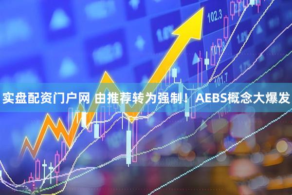实盘配资门户网 由推荐转为强制！AEBS概念大爆发
